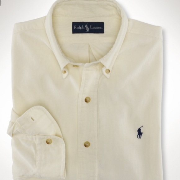 polo ralph lauren men's corduroy shirt